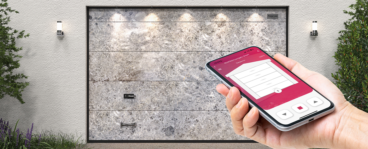 Умный привод ALUTECH Levigato LG‑600F‑Sm для гаражных ворот + модуль Wi‑fi Умный привод ALUTECH Levigato LG‑600F‑Sm для гаражных ворот + модуль Wi‑fi